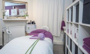 The interior of Beaute showing a treatment room