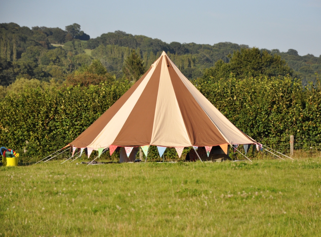 Bedgebury Camping tent