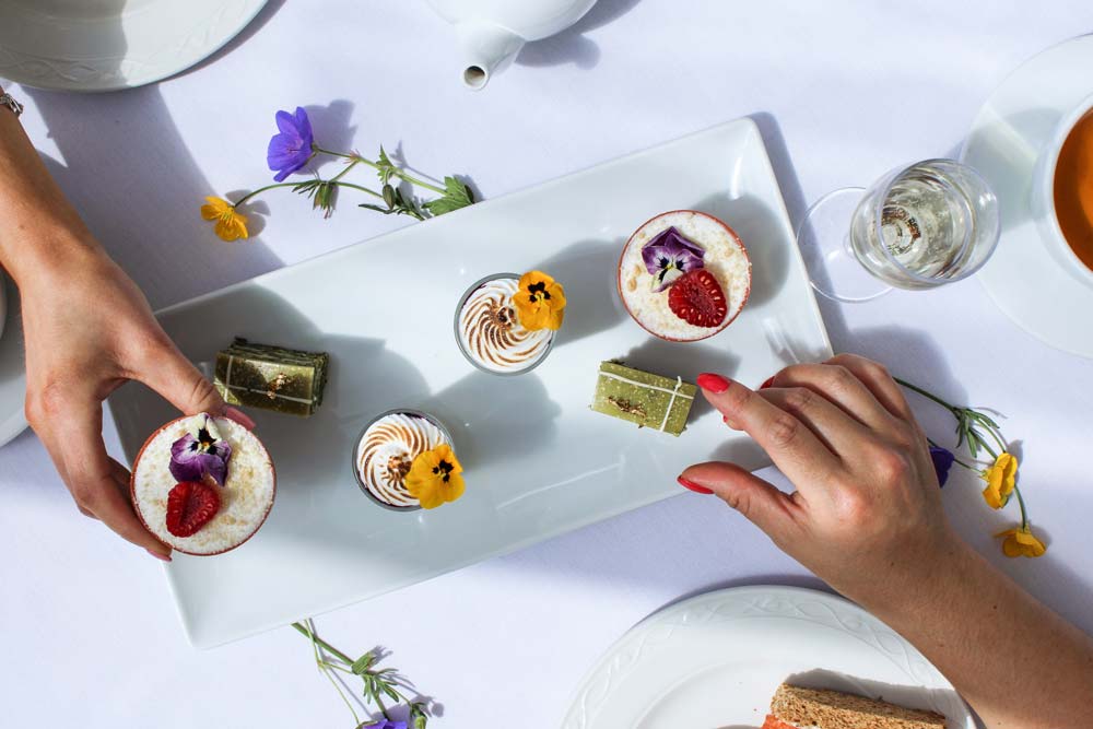 Summer-afternoon-tea-at Salomons Estate Afternoon tea