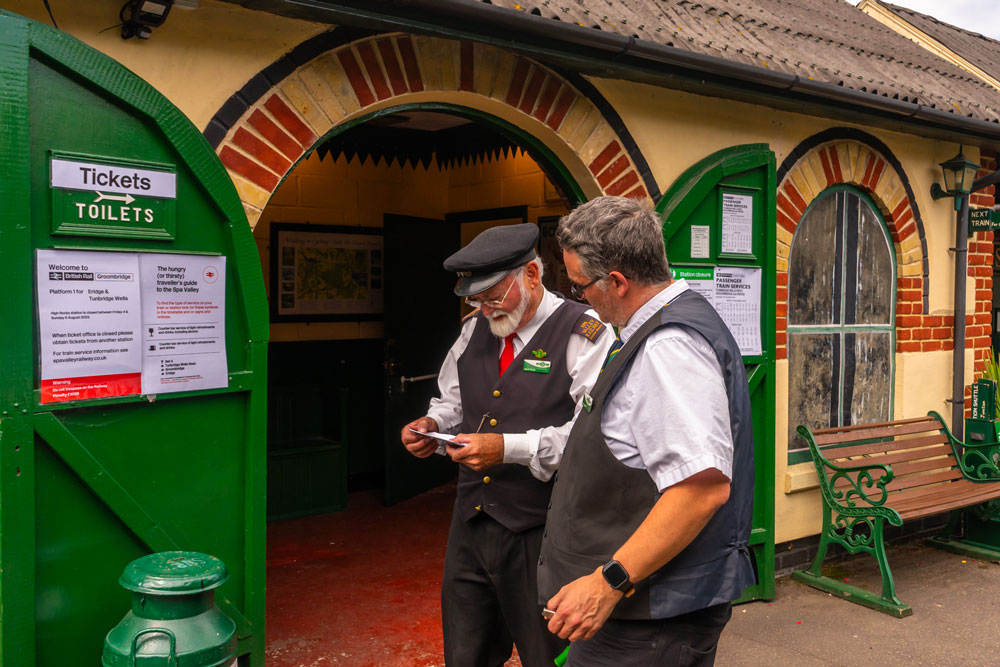 Spa Valley volunteers