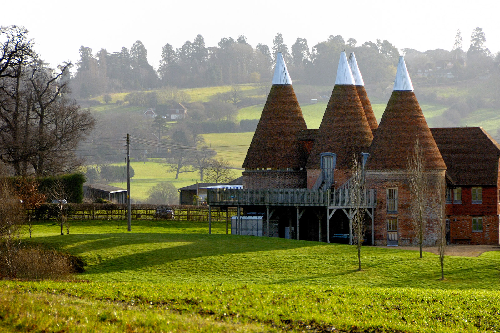 Oast houses