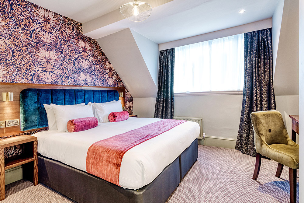 Bedroom at The Hand & Sceptre, Southborough