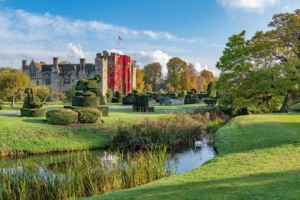 Hever Castle in Autumn.