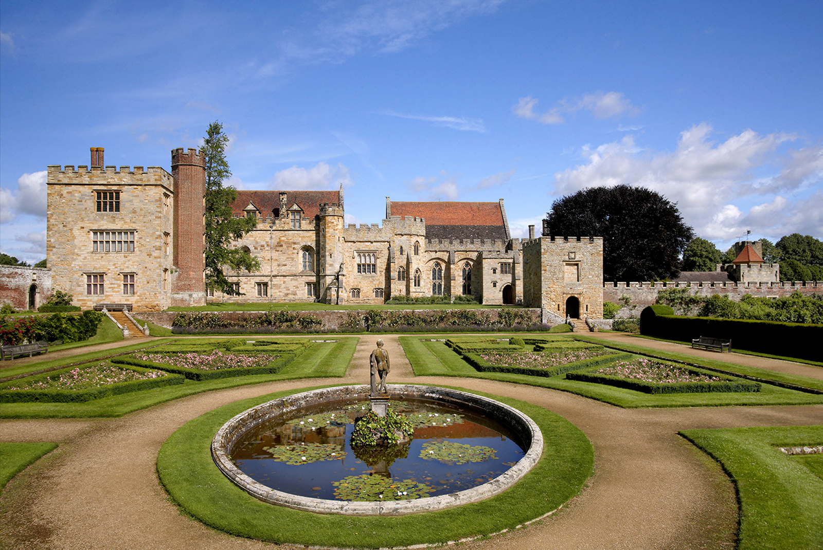 Penshurst Place Southern view of the house