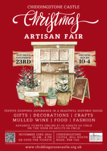 Chiddingstone Christmas fair poster