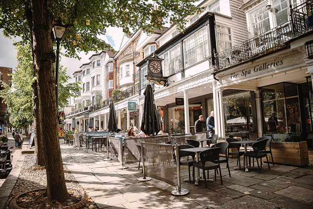 Restaurant fronts