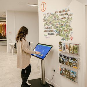 Tourist information Tourist information at The Amelia Scott Tunbridge Wells