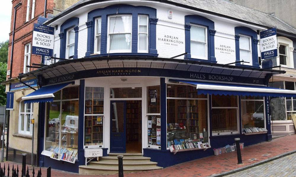 Halls Bookshop and Adrian Harrington Rare Books