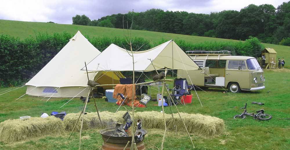 Bedgebury Camping Campervan
