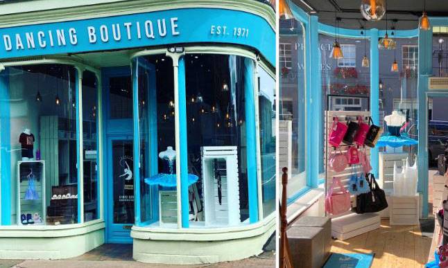 Dancing Boutique frontage